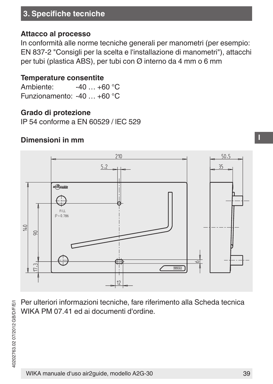 WIKA A2G-30 User Manual | Page 39 / 44