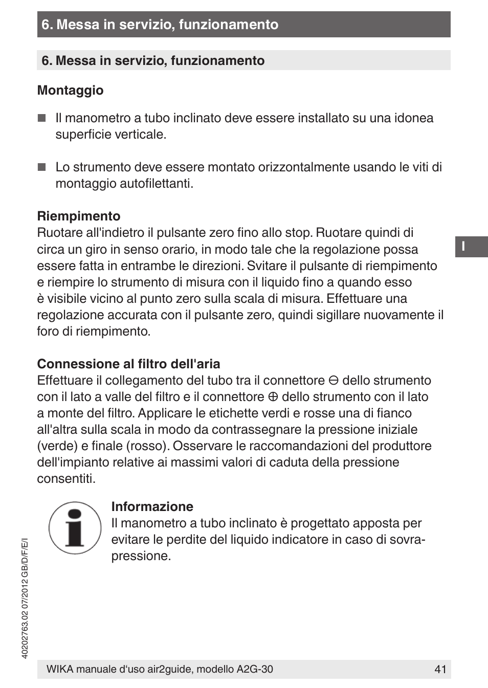 WIKA A2G-30 User Manual | Page 41 / 44