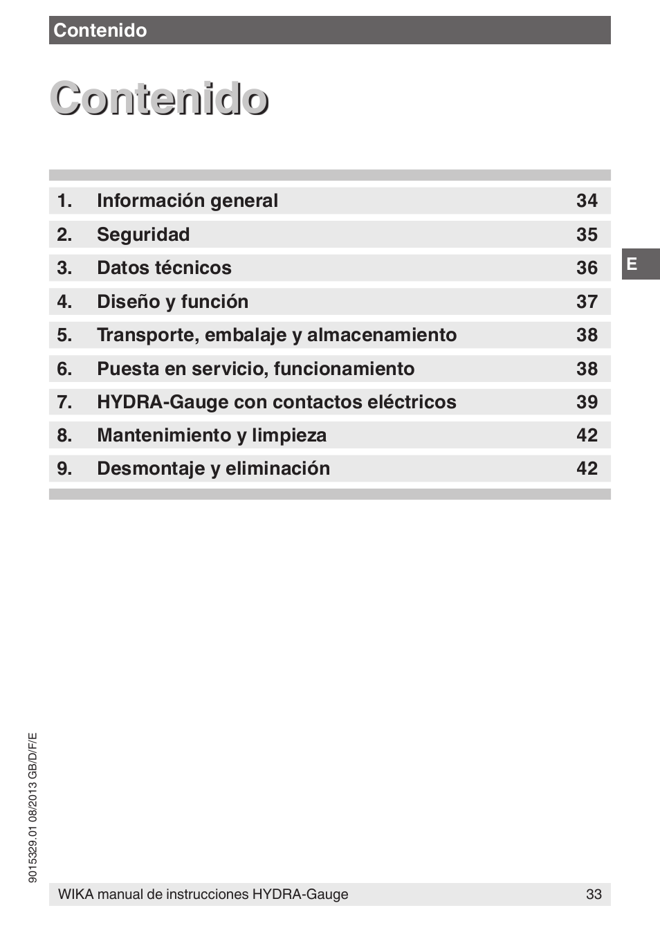 WIKA Hydra-Gauge User Manual | Page 33 / 44
