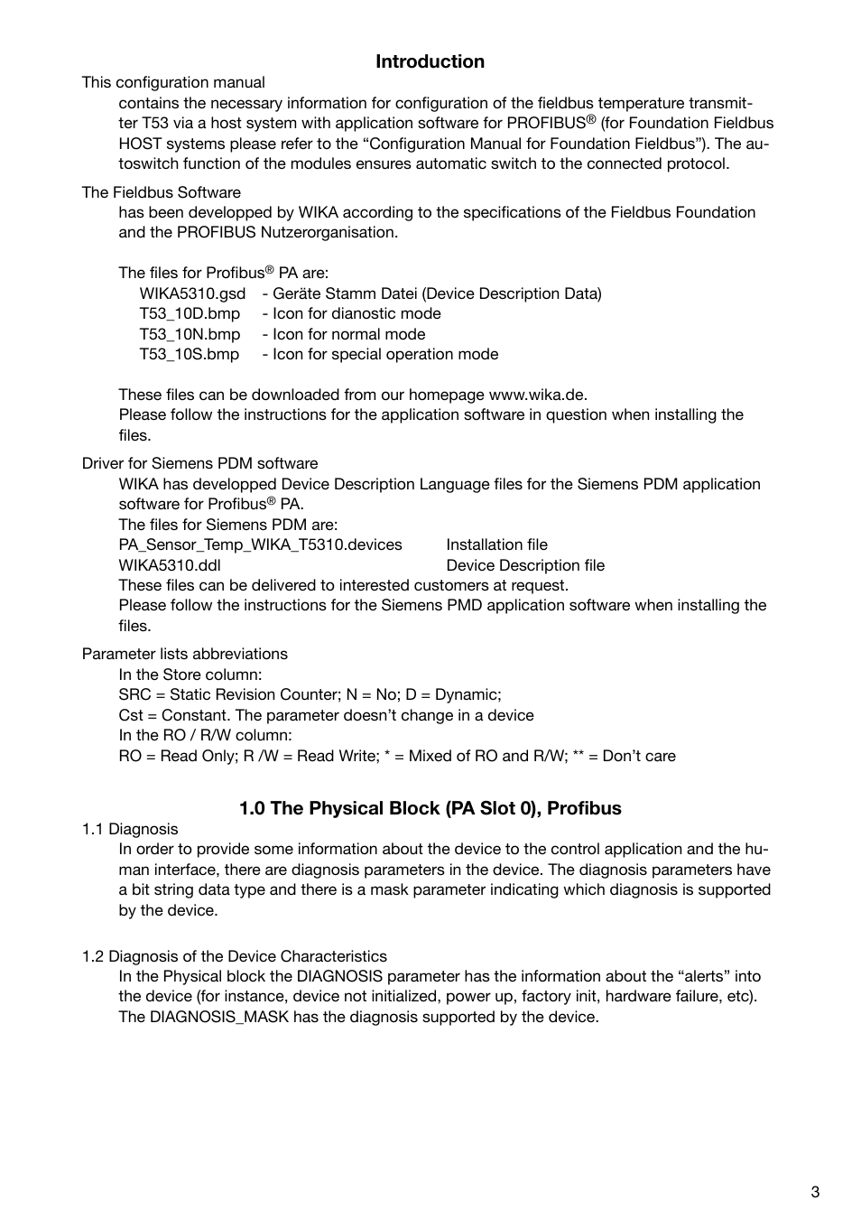 WIKA T53 User Manual | Page 3 / 26