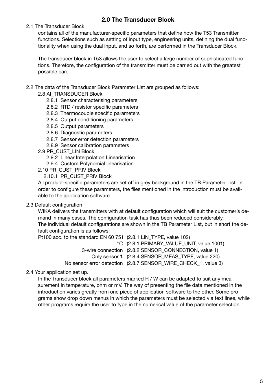 WIKA T53 User Manual | Page 5 / 26