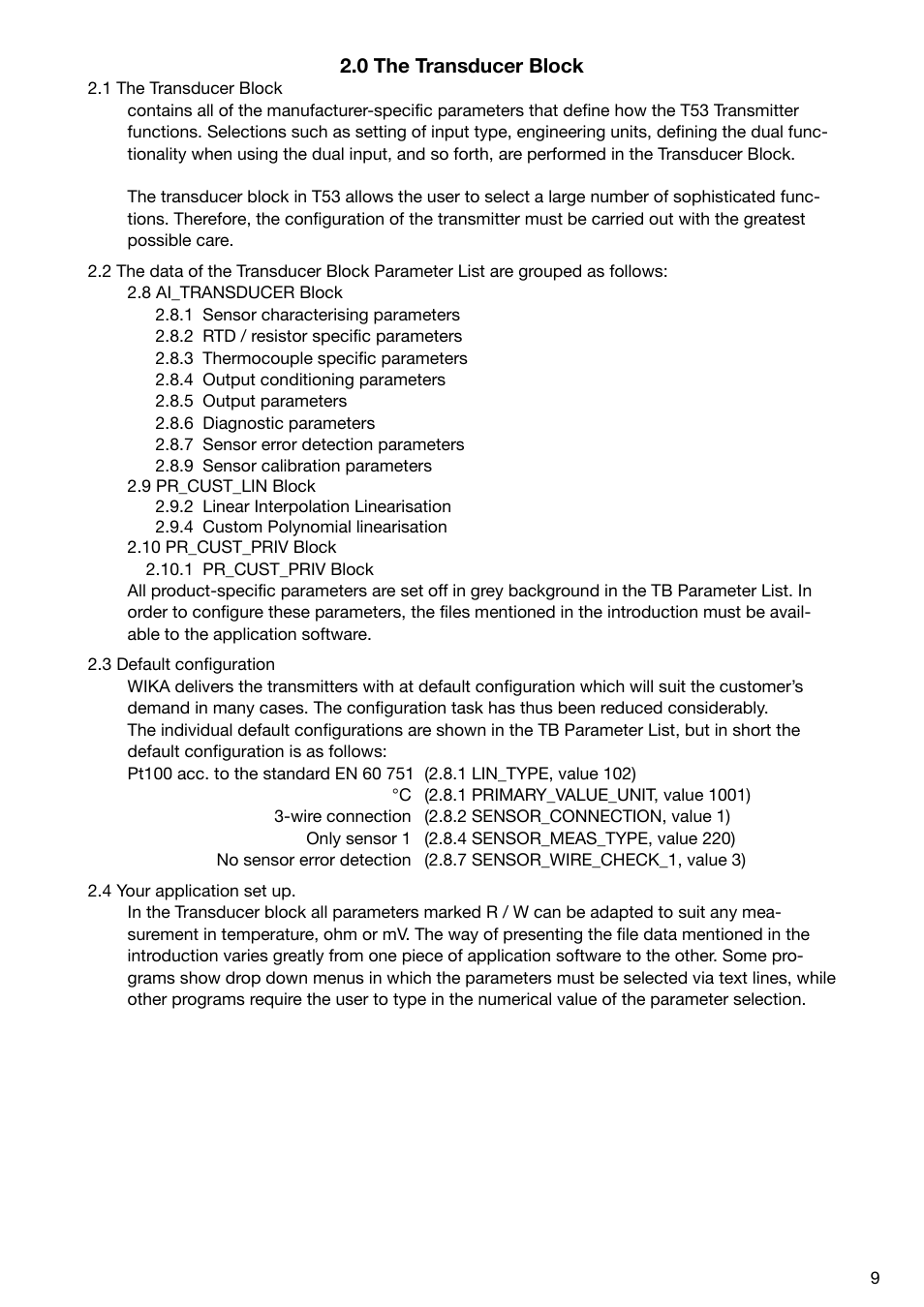 WIKA T53 User Manual | Page 9 / 37