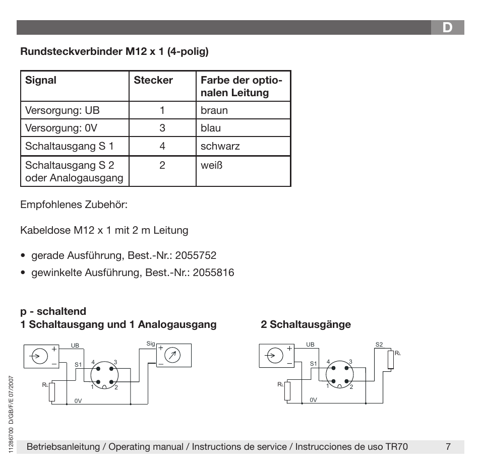 WIKA TR70 User Manual | Page 7 / 68