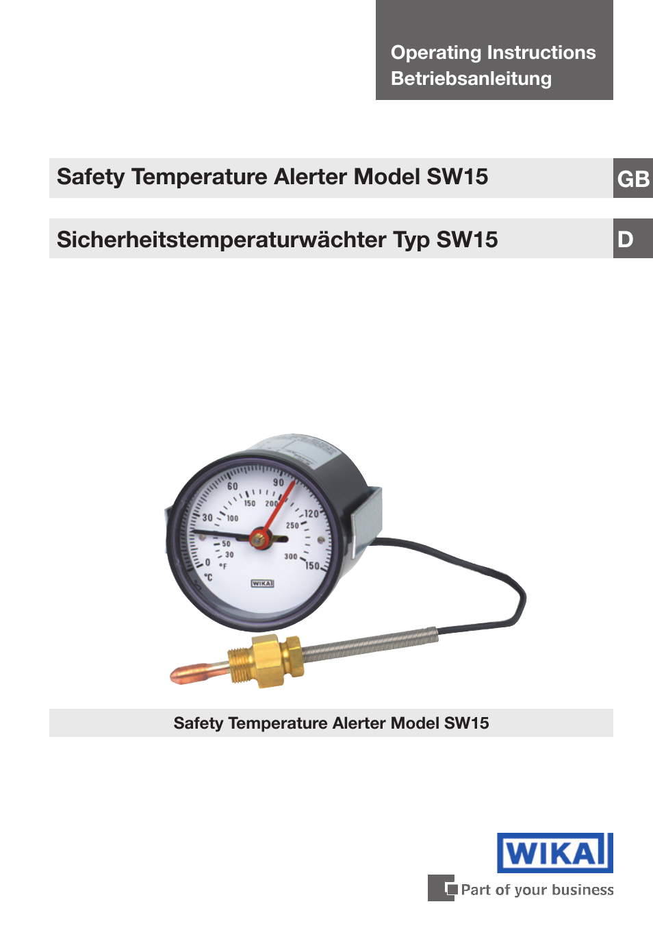 WIKA SW15 User Manual | 20 pages