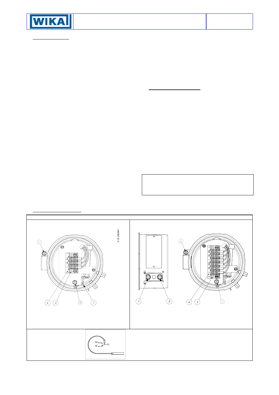 Instruction manual ni-401e | WIKA TWG User Manual | Page 2 / 6