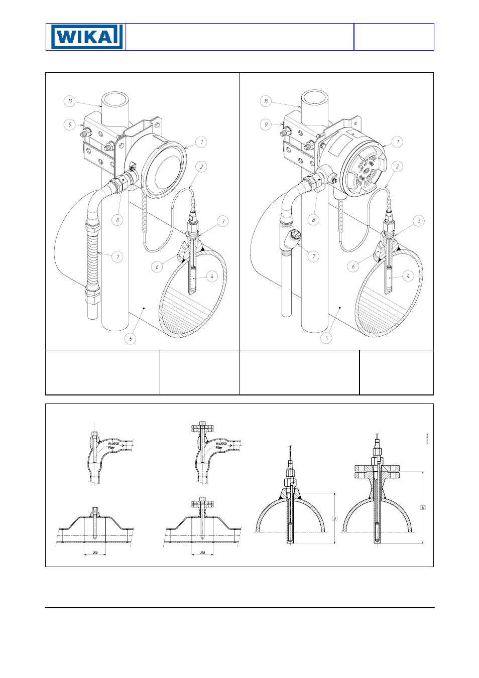 Instruction manual ni-401e, Weatherproof, Explosionproof | WIKA TWG User Manual | Page 6 / 6