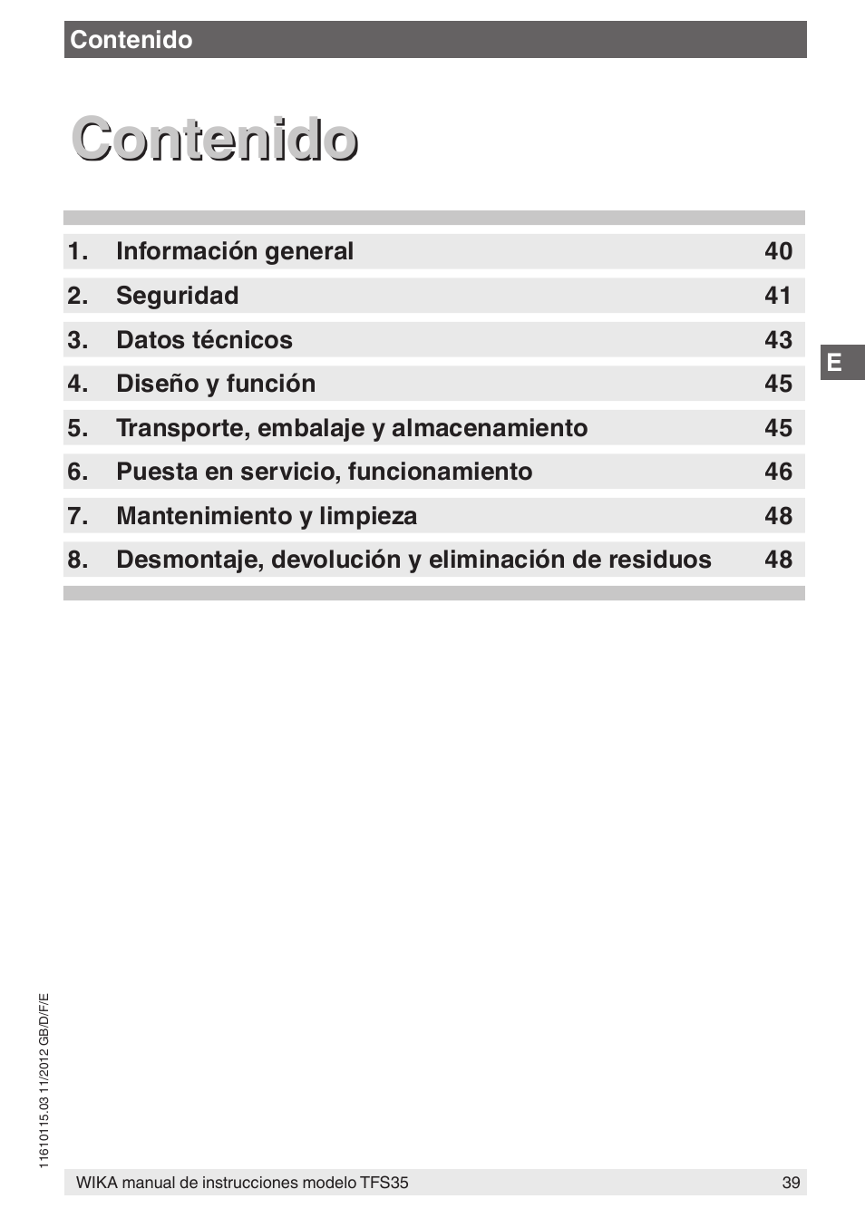 WIKA TFS35 User Manual | Page 39 / 52
