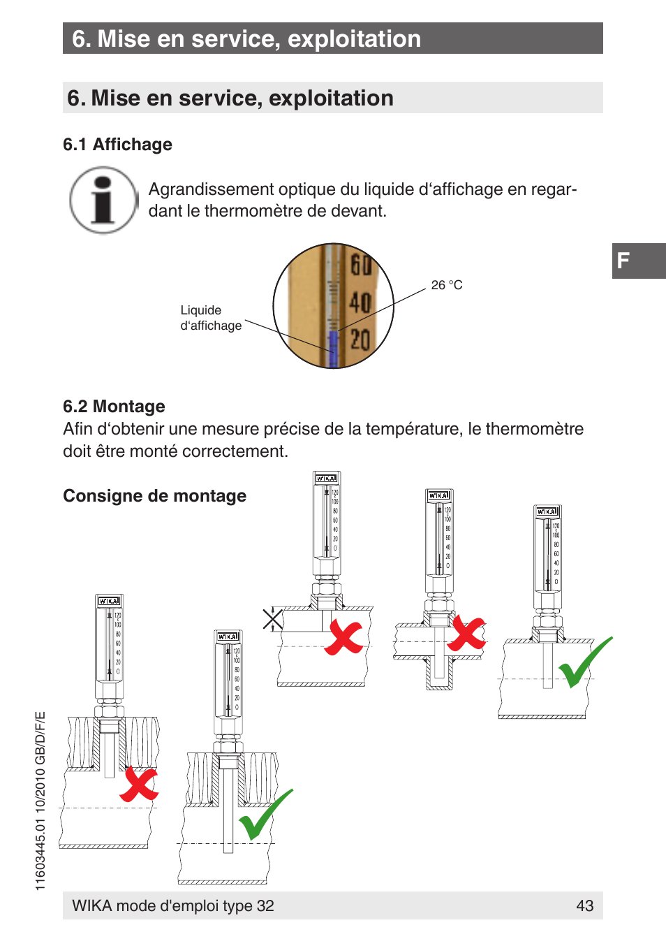 WIKA 32 User Manual | Page 43 / 68