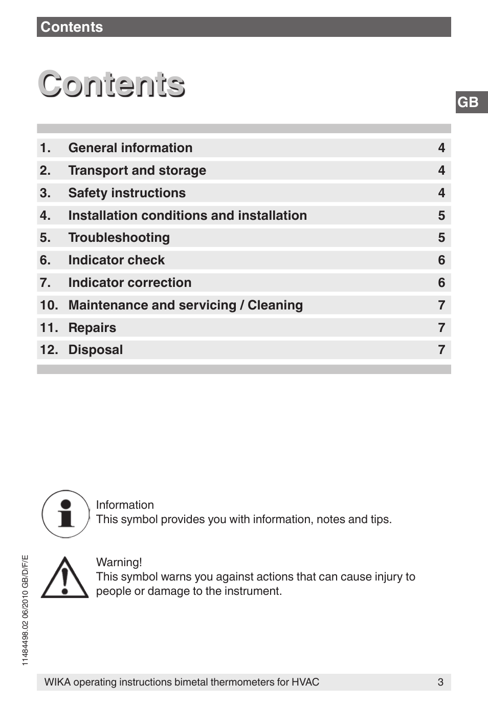 WIKA 45 User Manual | Page 3 / 28