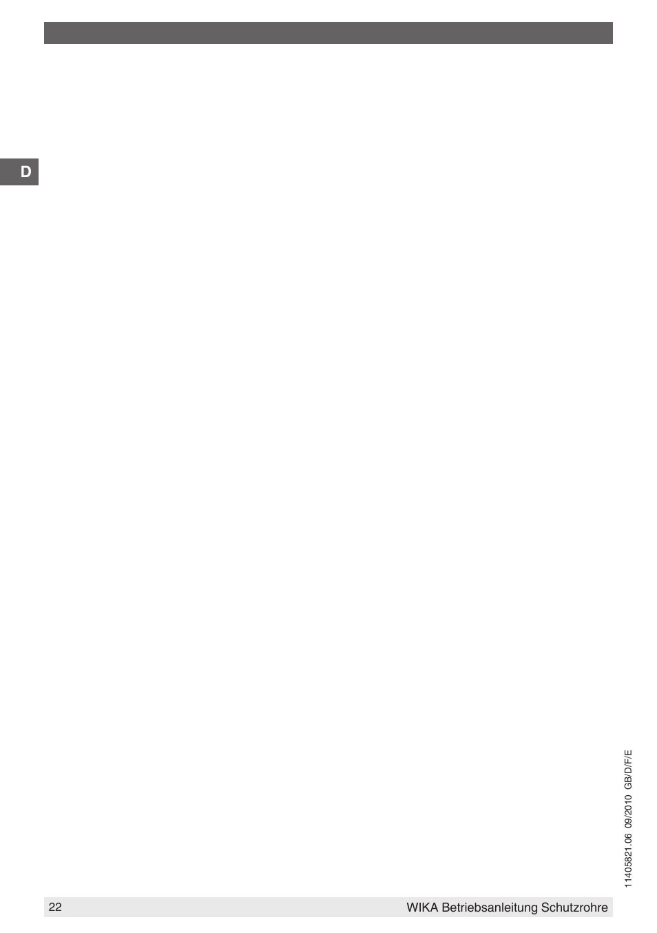 WIKA TW10-P User Manual | Page 22 / 44