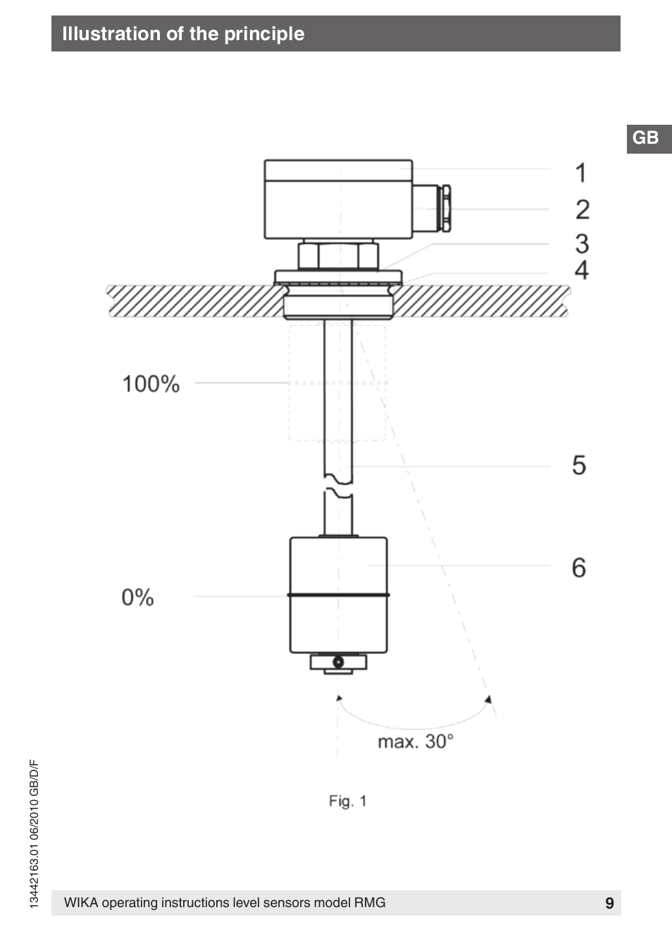 Illustration of the principle | WIKA FLR User Manual | Page 9 / 28