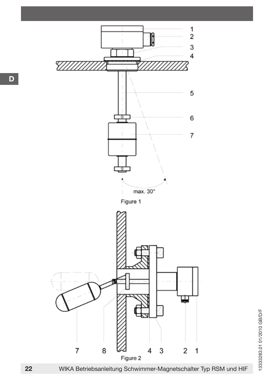 WIKA HIF User Manual | Page 22 / 36