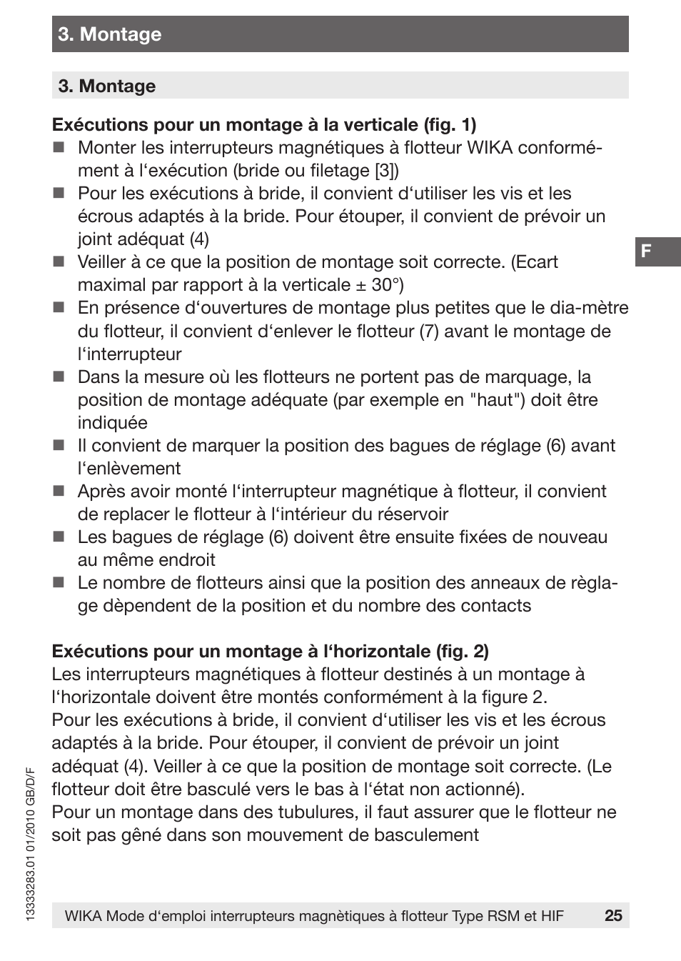 WIKA HIF User Manual | Page 25 / 36