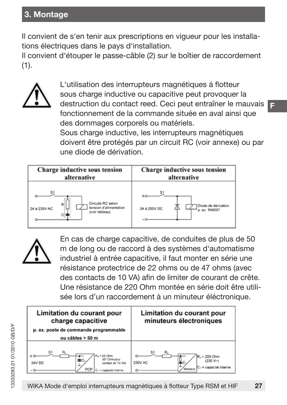 WIKA HIF User Manual | Page 27 / 36