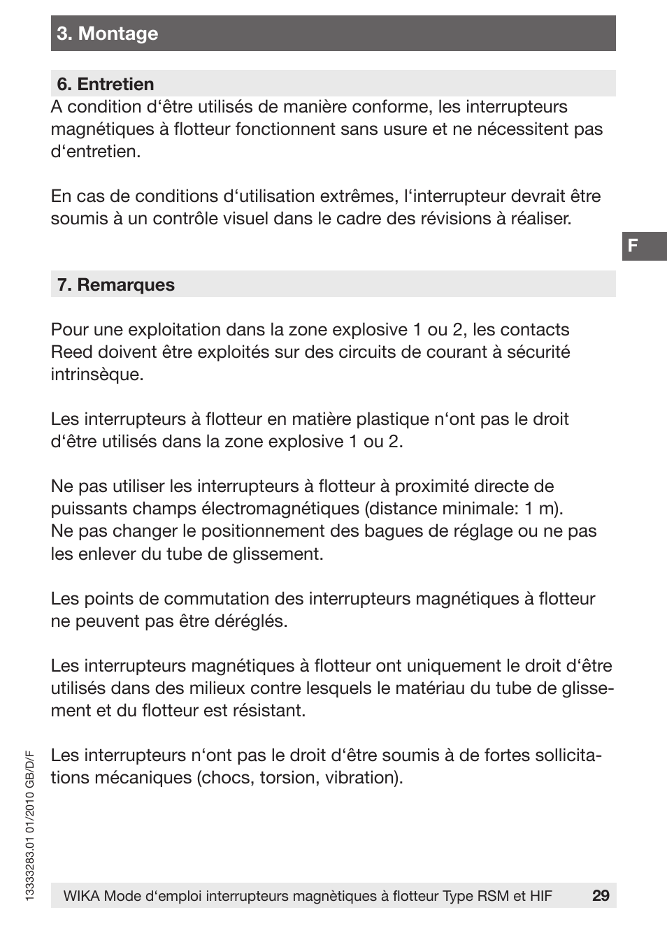 WIKA HIF User Manual | Page 29 / 36