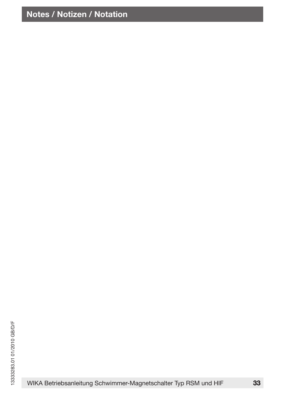 WIKA HIF User Manual | Page 33 / 36