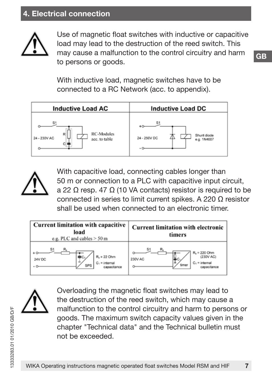 WIKA HIF User Manual | Page 7 / 36