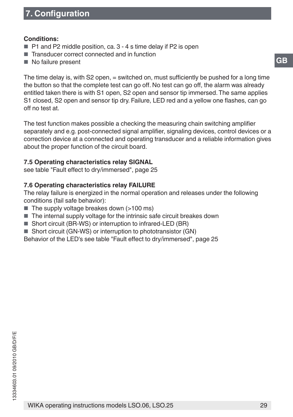 Configuration | WIKA LSO.25 User Manual | Page 29 / 132