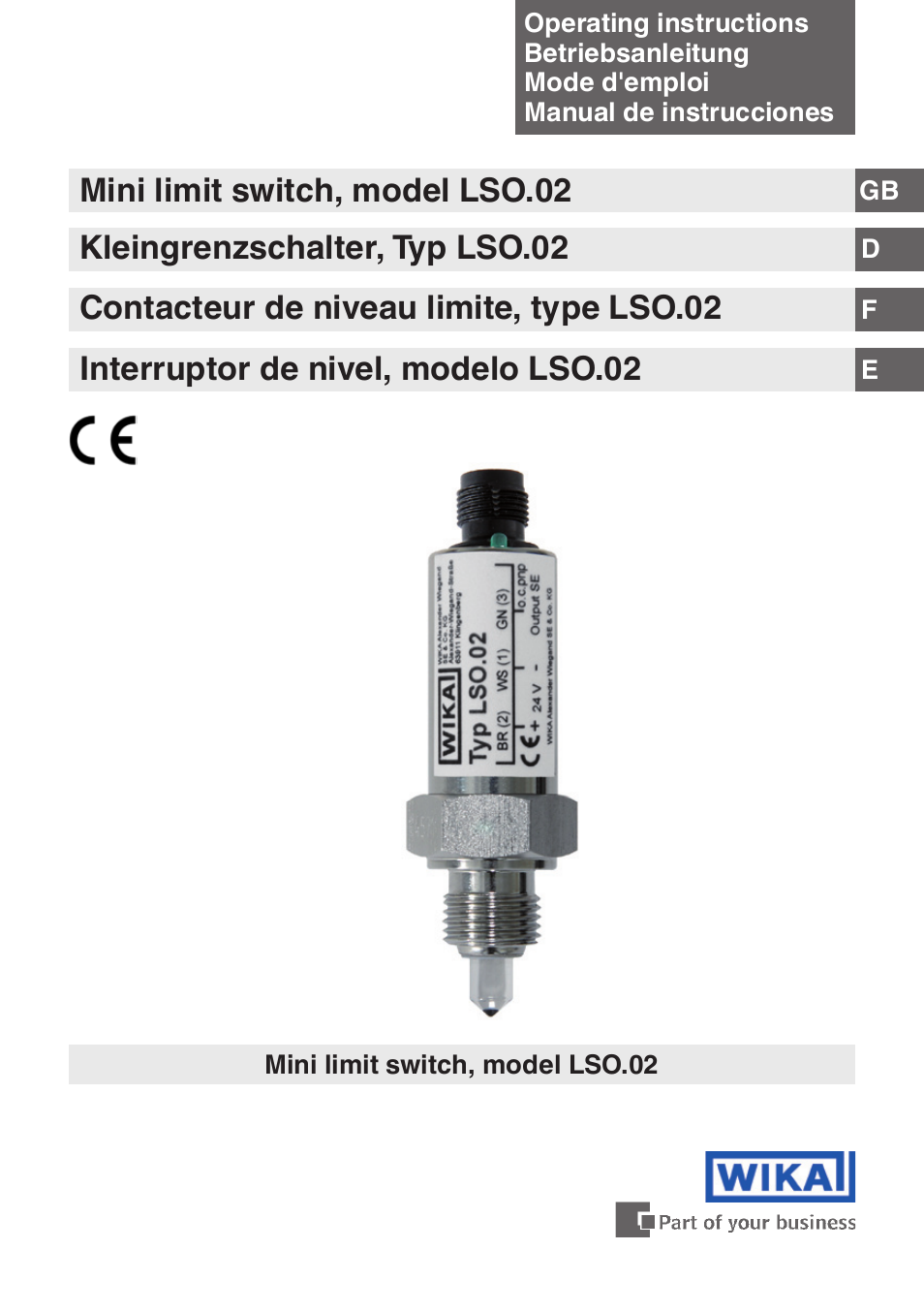 WIKA OLS-C20 User Manual | 60 pages