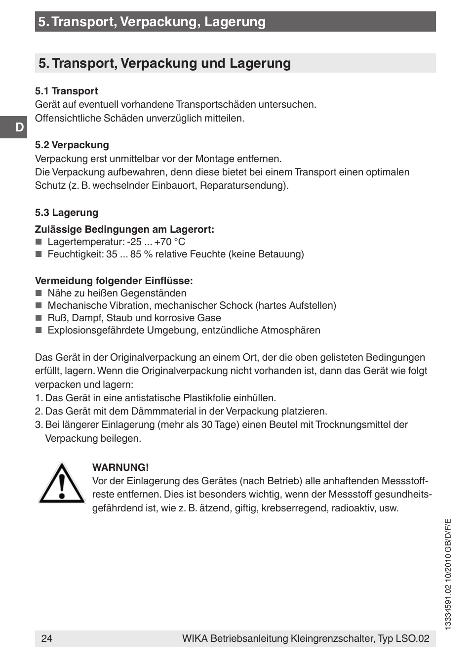 WIKA OLS-C20 User Manual | Page 24 / 60