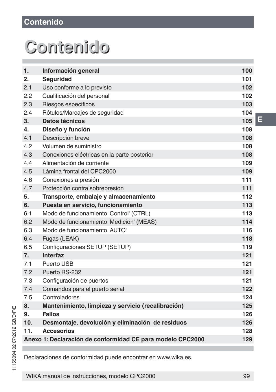 WIKA CPC2000 User Manual | Page 99 / 132