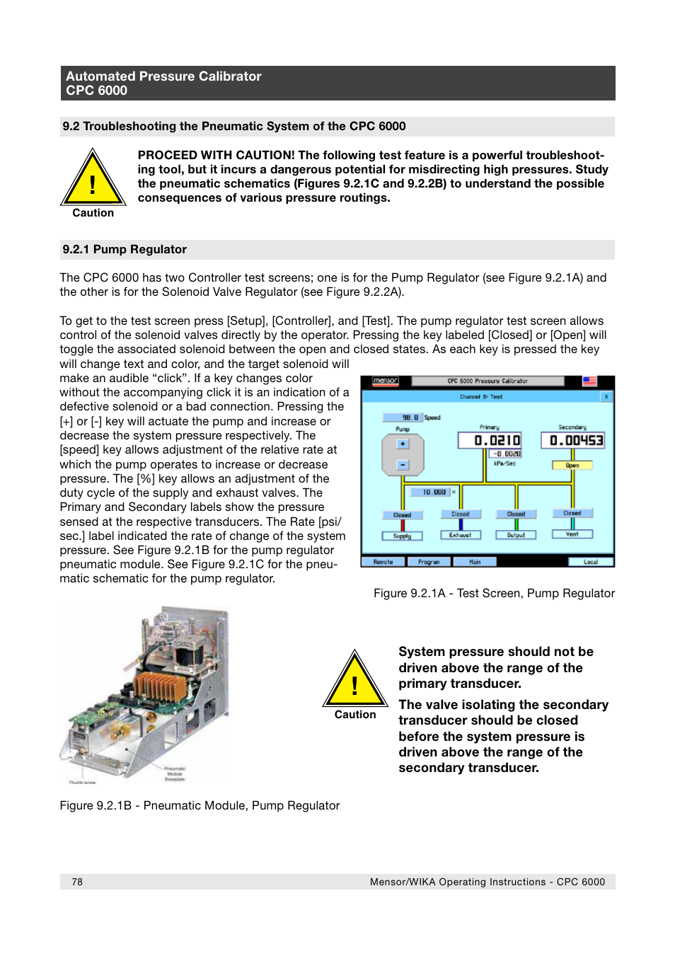 WIKA CPC6000 User Manual | Page 78 / 104