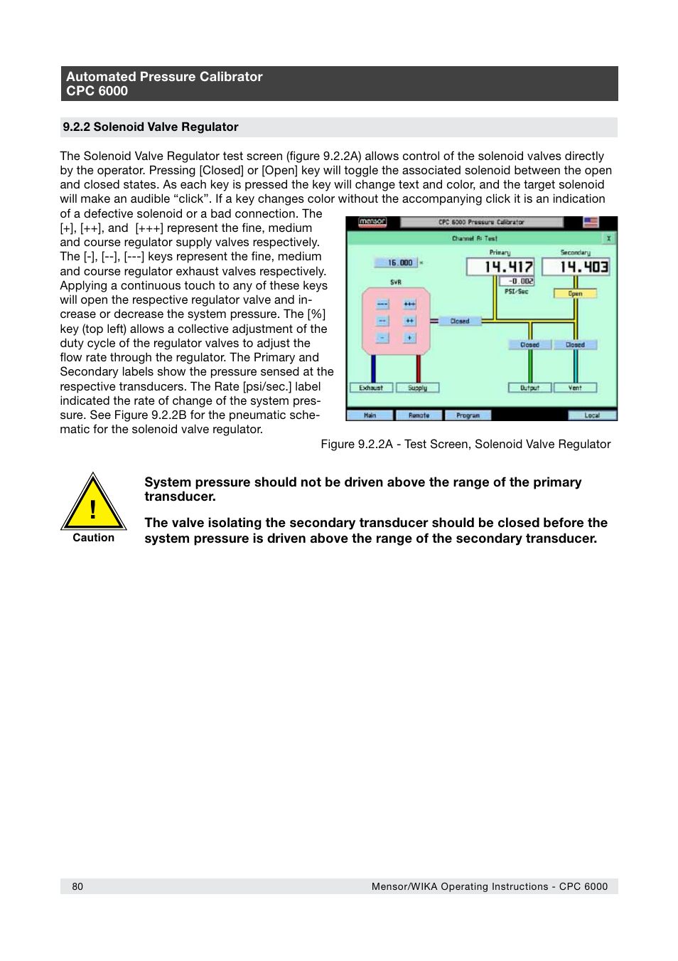 WIKA CPC6000 User Manual | Page 80 / 104