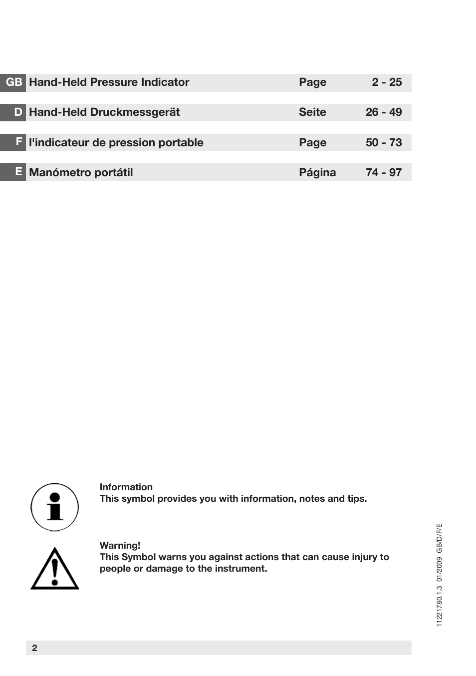 WIKA CPH6200 User Manual | Page 2 / 100