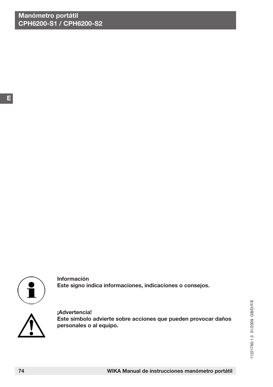 WIKA CPH6200 User Manual | Page 74 / 100