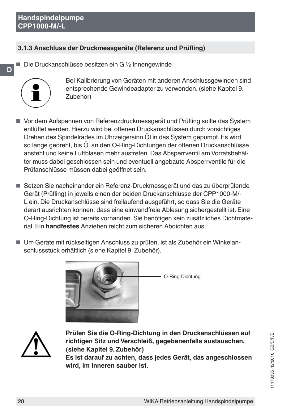 WIKA CPP1600-X User Manual | Page 28 / 84