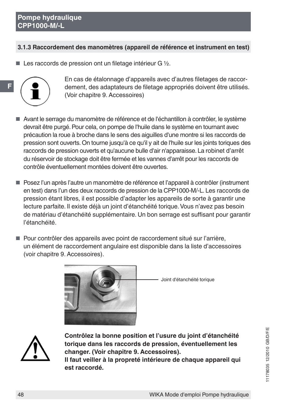 WIKA CPP1600-X User Manual | Page 48 / 84