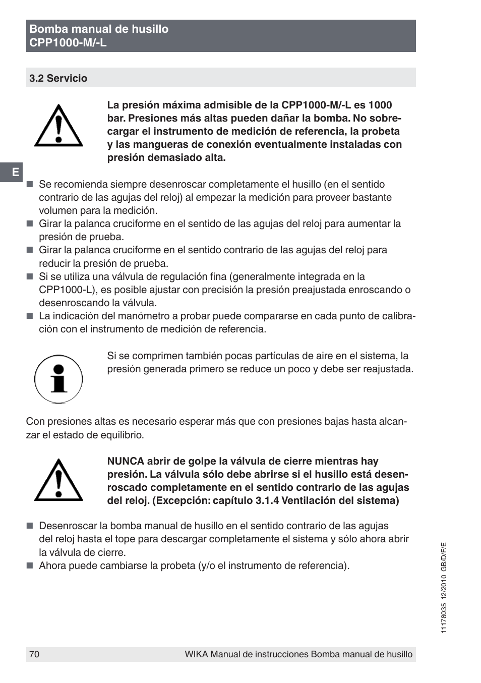 WIKA CPP1600-X User Manual | Page 70 / 84
