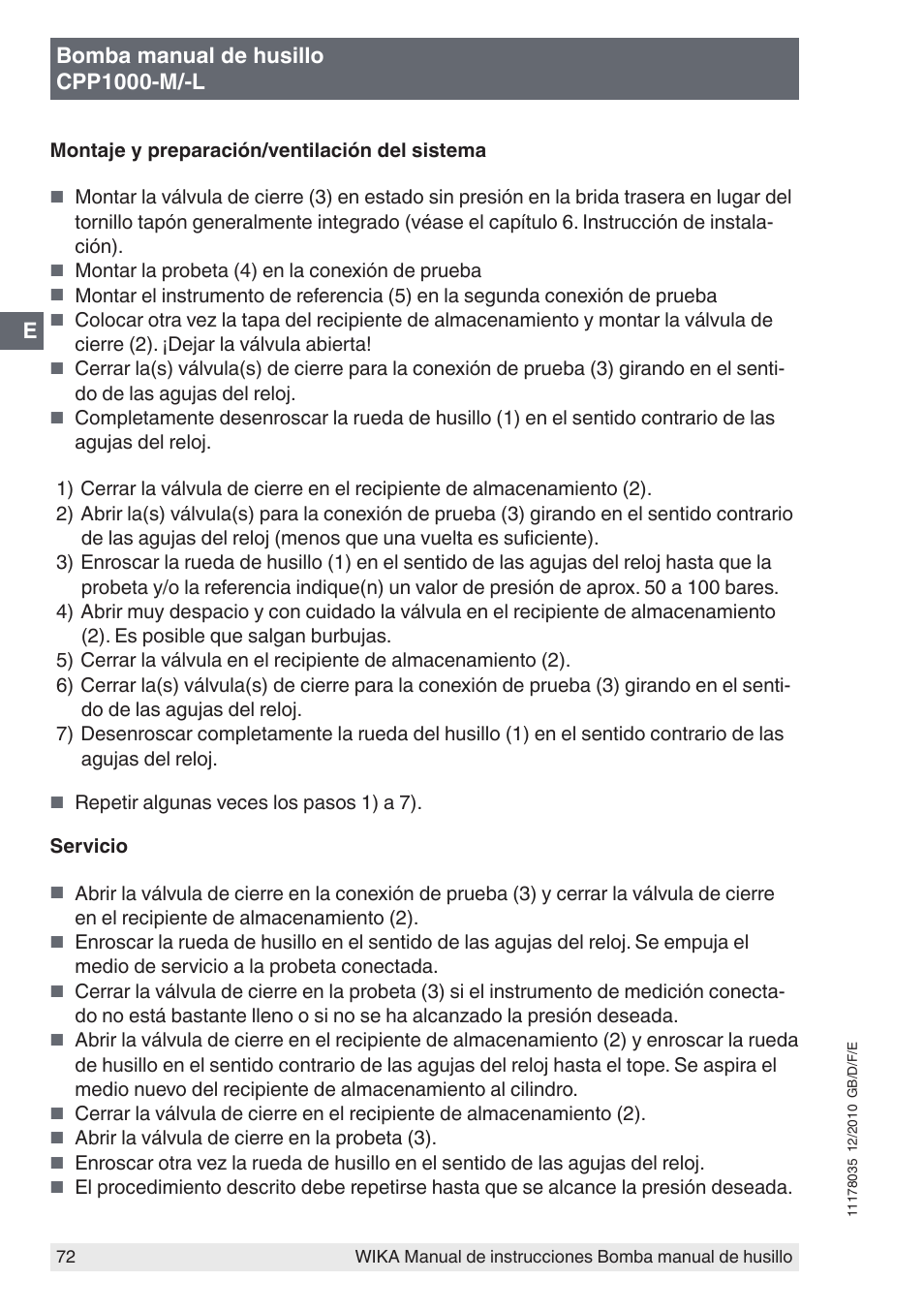 WIKA CPP1600-X User Manual | Page 72 / 84