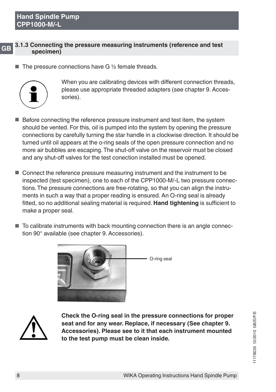 WIKA CPP1600-X User Manual | Page 8 / 84