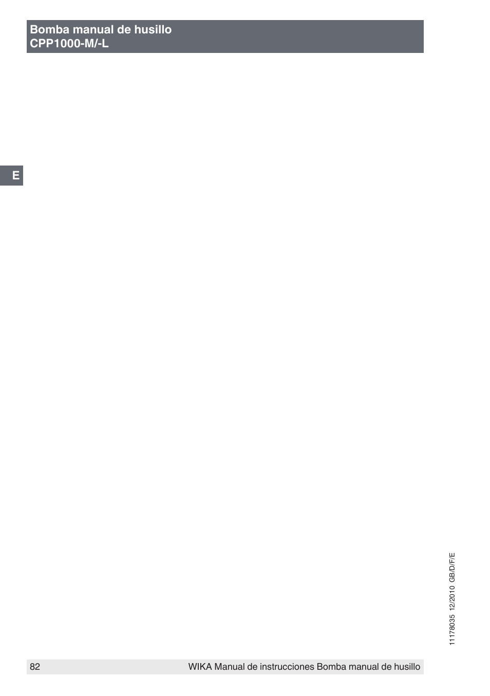 WIKA CPP1600-X User Manual | Page 82 / 84