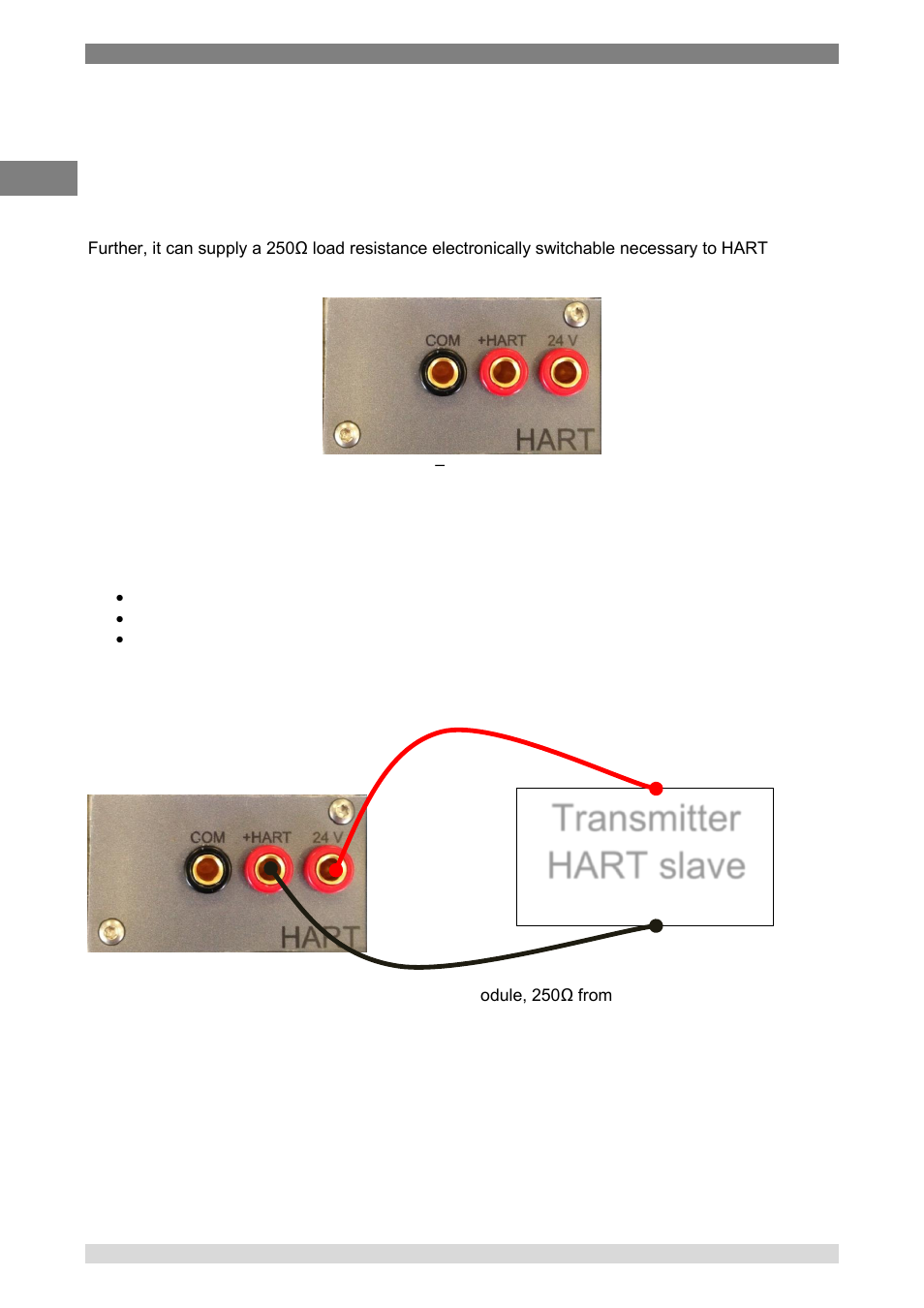 Hart module, Transmitter hart slave | WIKA Pascal 100 User Manual | Page 20 / 93