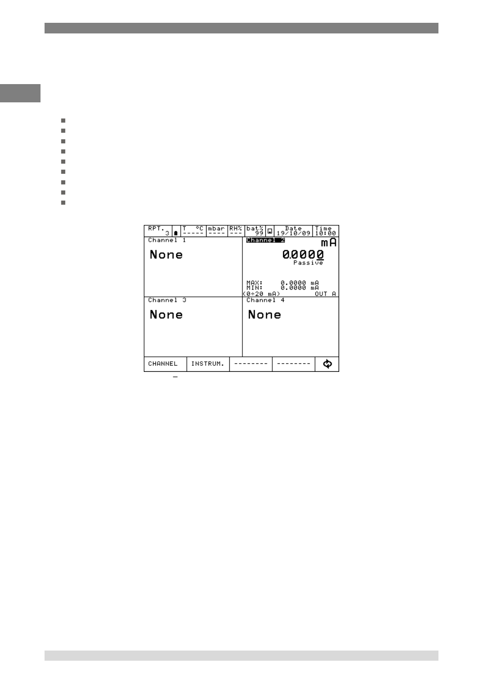 User interface | WIKA Pascal 100 User Manual | Page 30 / 93