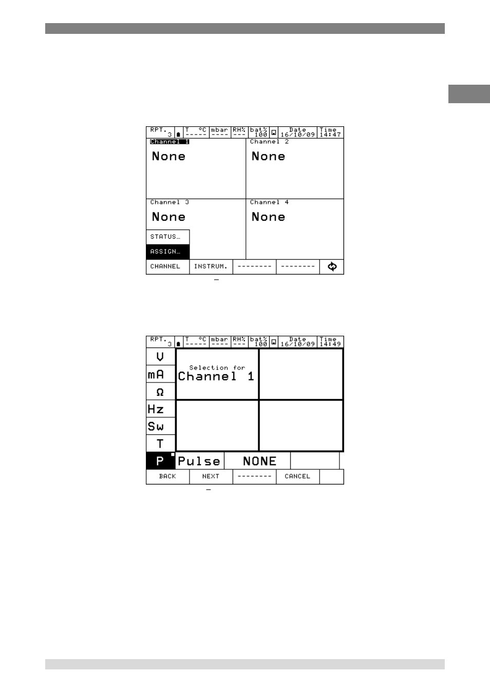 2 other assignments, Pressure measurement | WIKA Pascal 100 User Manual | Page 37 / 93