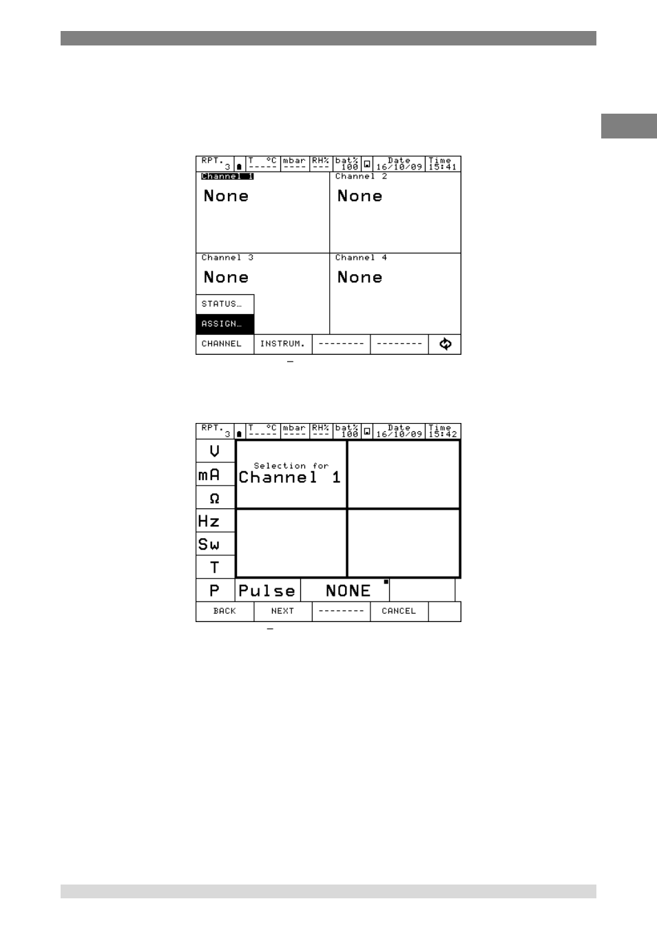 Thermocouple signal measurement | WIKA Pascal 100 User Manual | Page 41 / 93