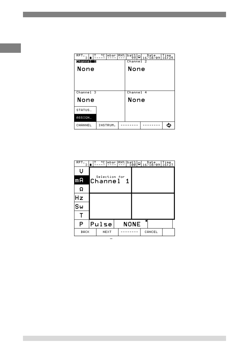 Electrical parameter measurement | WIKA Pascal 100 User Manual | Page 46 / 93