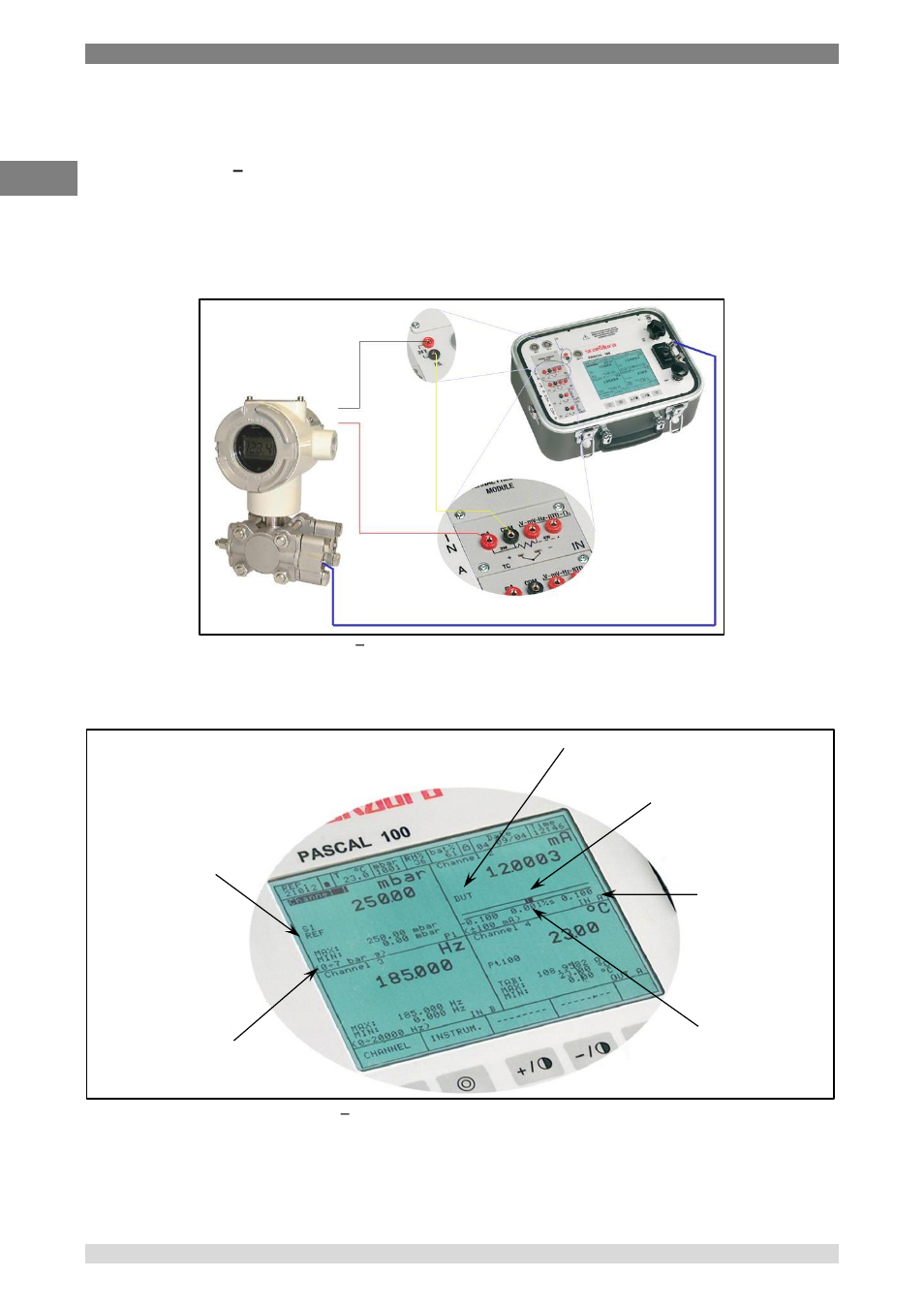 Calibration examples, 1 example 1, Calibration of two wires pressure transmitters | WIKA Pascal 100 User Manual | Page 82 / 93