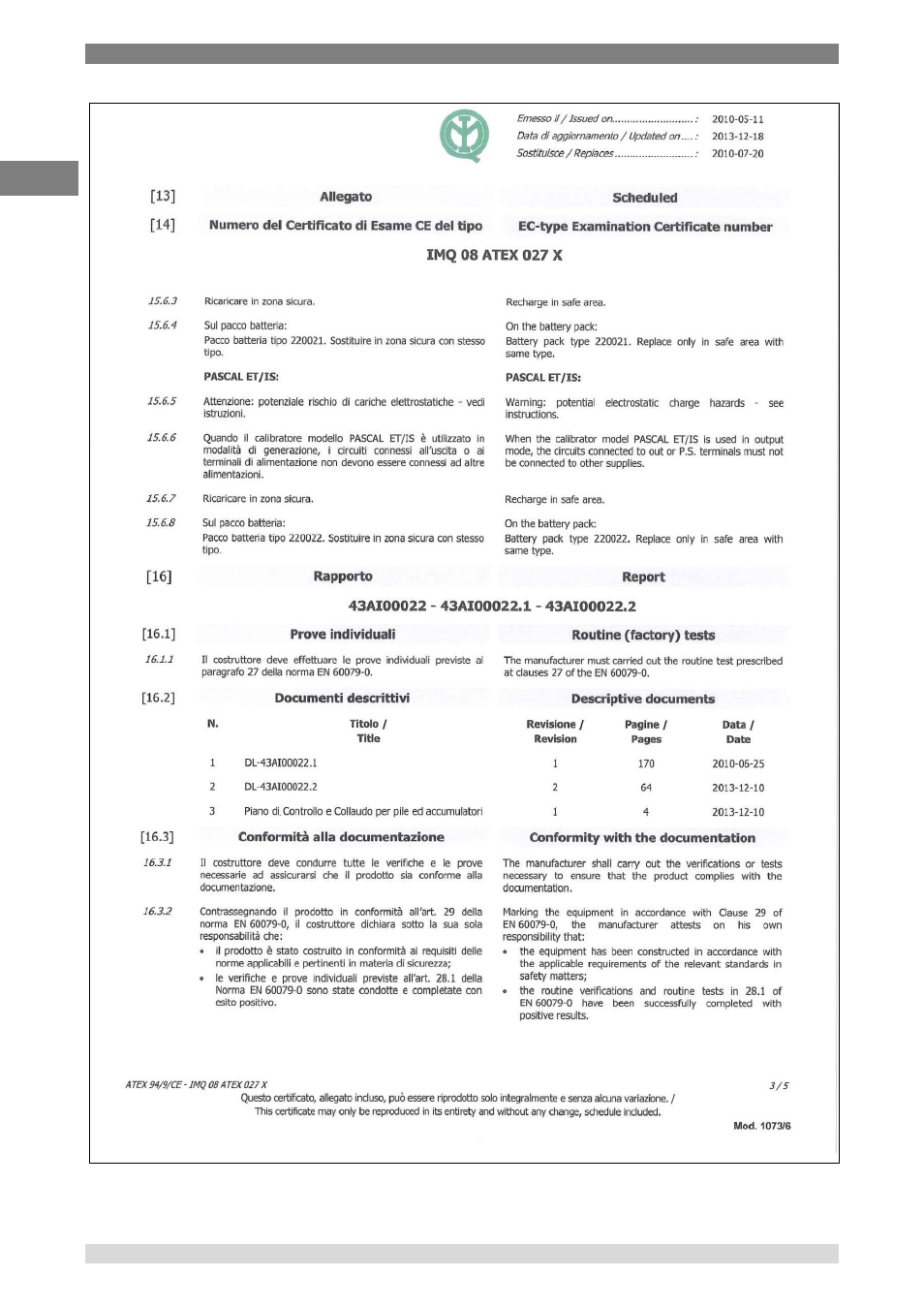 WIKA Pascal 100 User Manual | Page 90 / 93