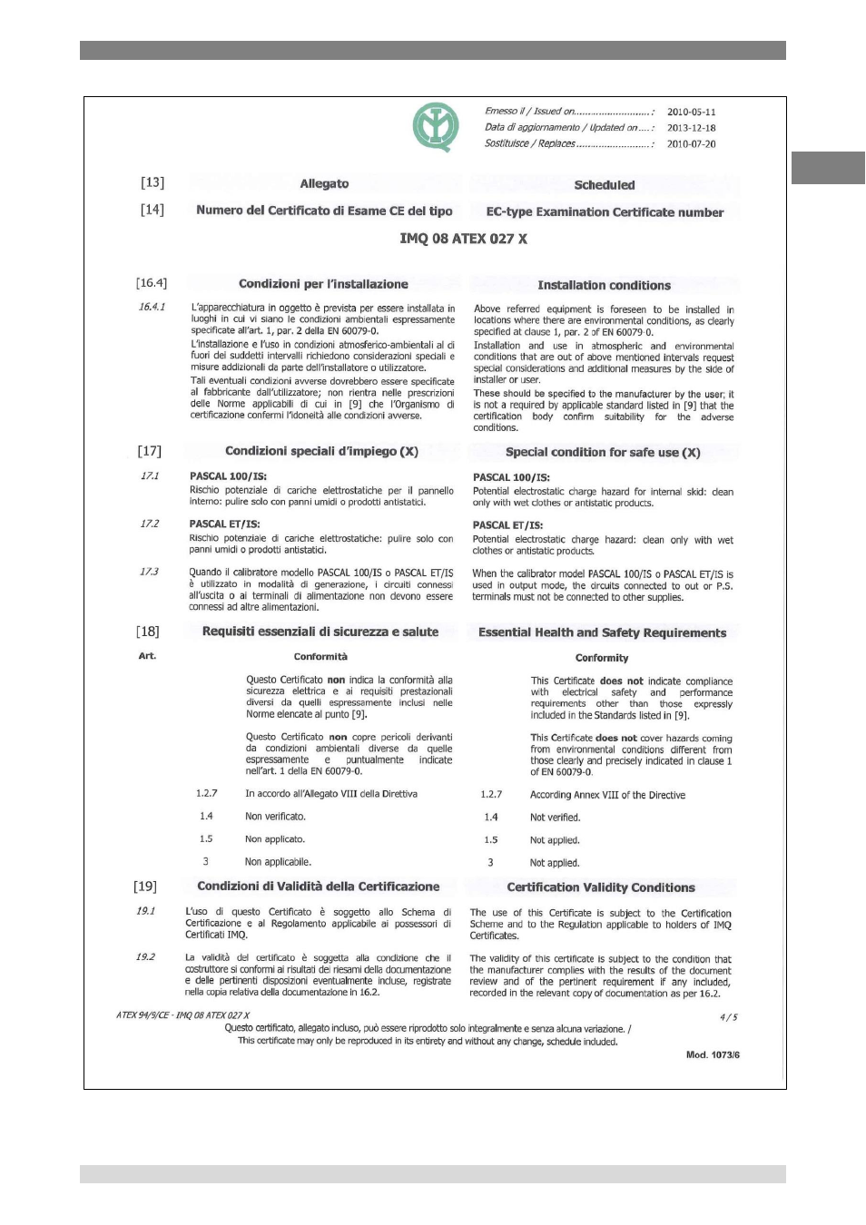 WIKA Pascal 100 User Manual | Page 91 / 93