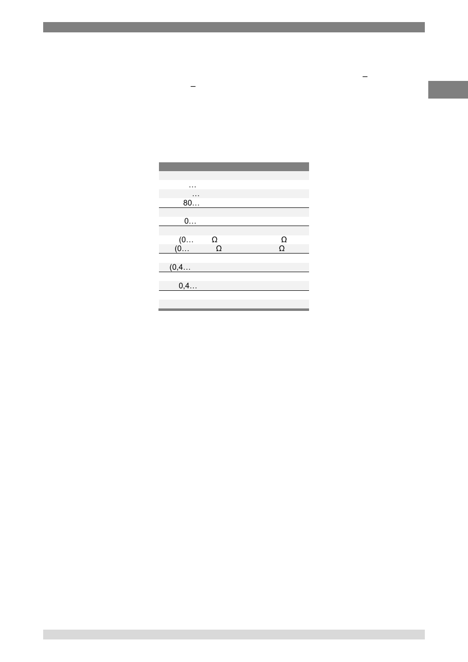 Electrical, Electrical measurements | WIKA Pascal ET User Manual | Page 23 / 88
