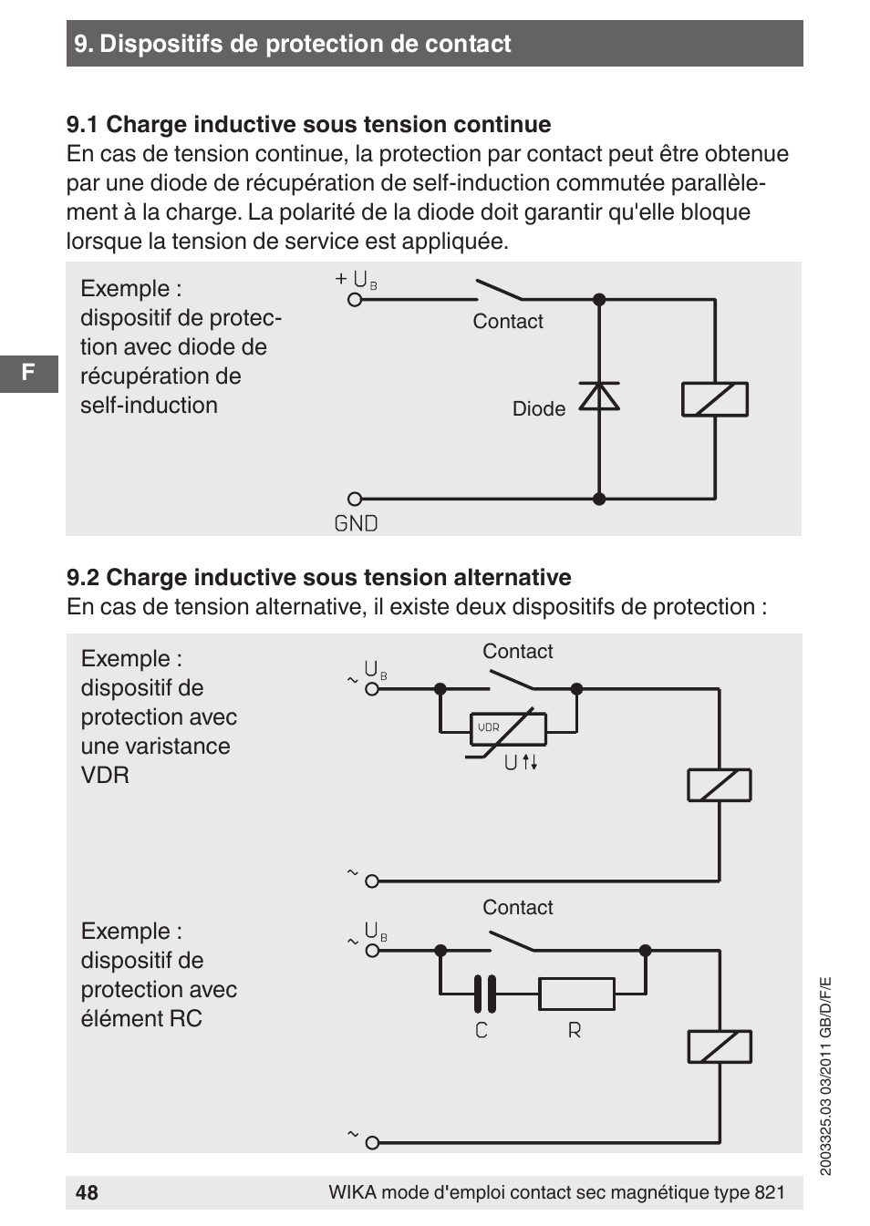 WIKA 851 User Manual | Page 48 / 68