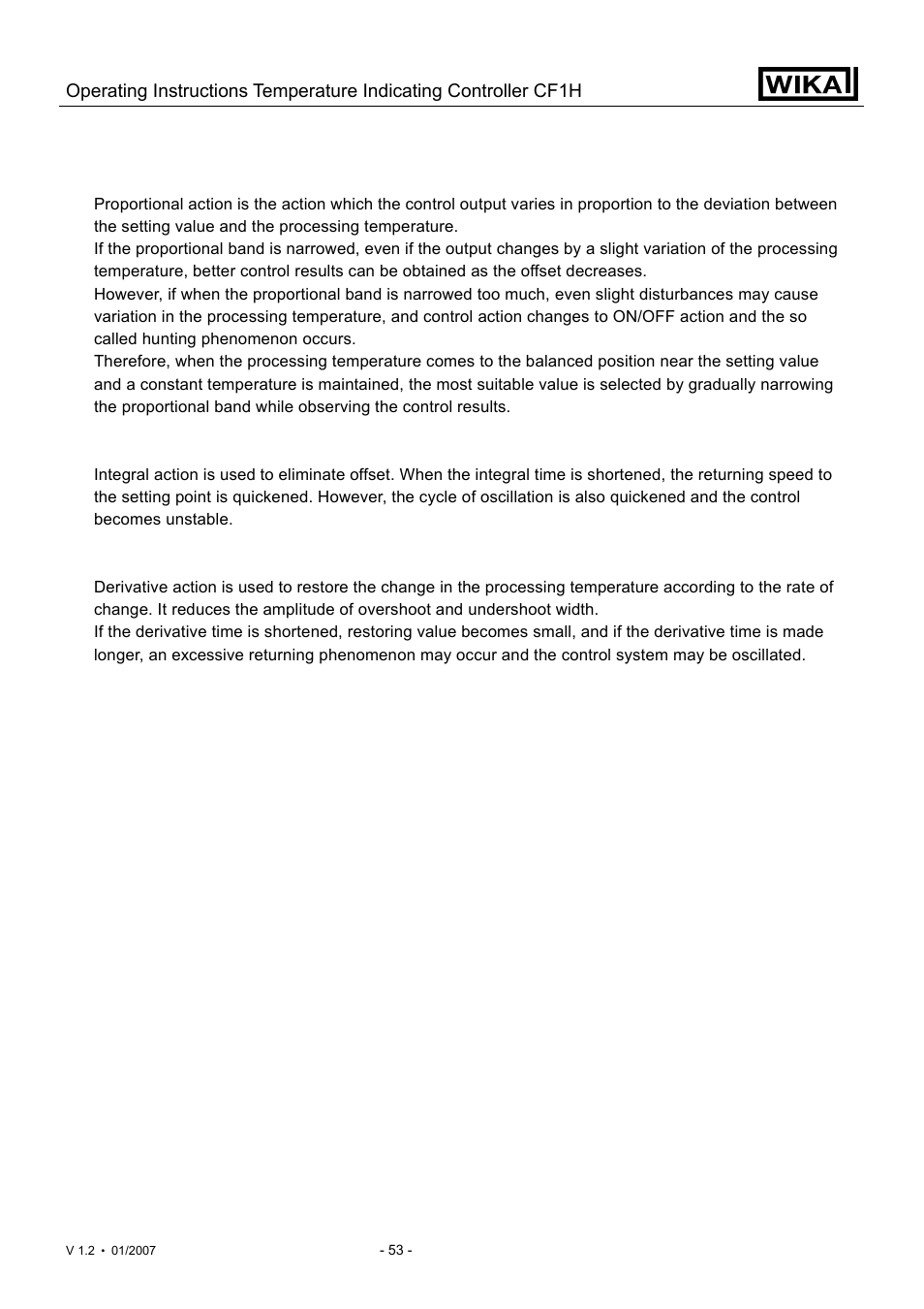 WIKA CF1H User Manual | Page 53 / 75
