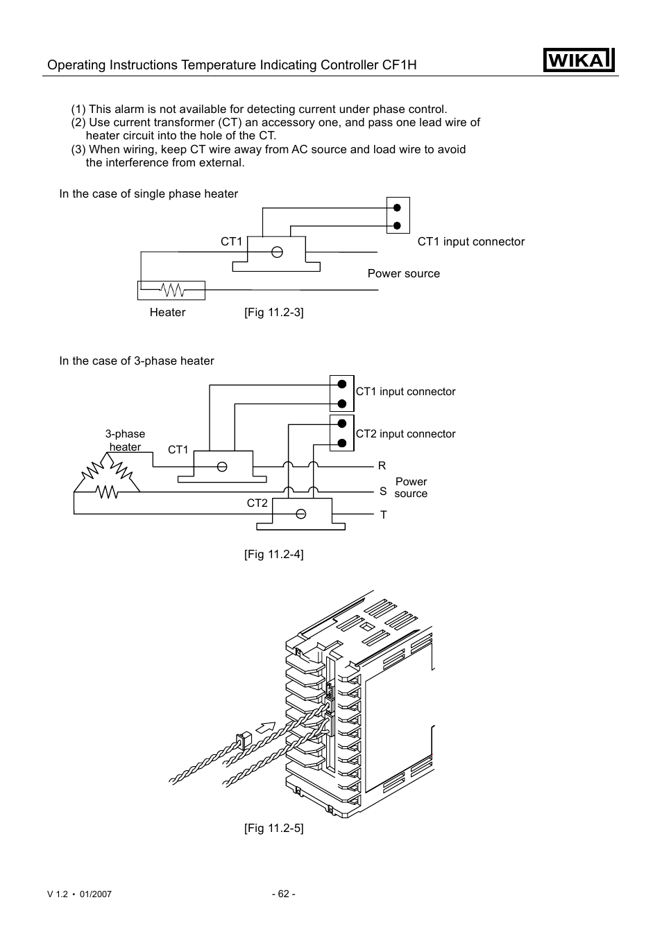 WIKA CF1H User Manual | Page 62 / 75