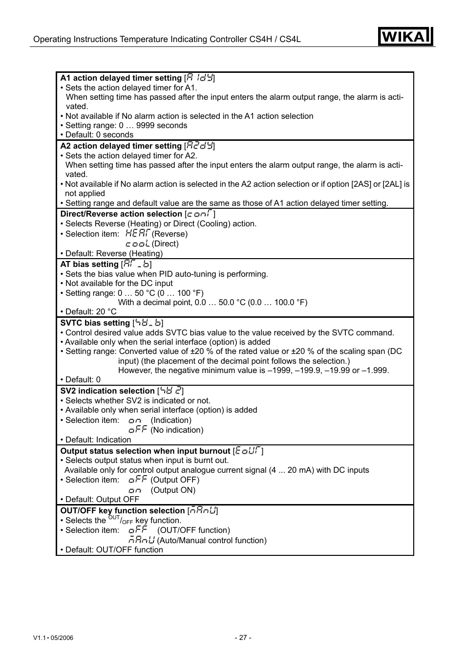 WIKA CS4L User Manual | Page 27 / 50