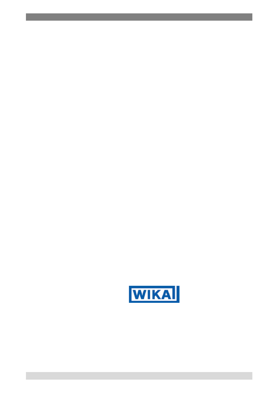 WIKA DI10 User Manual | Page 36 / 36