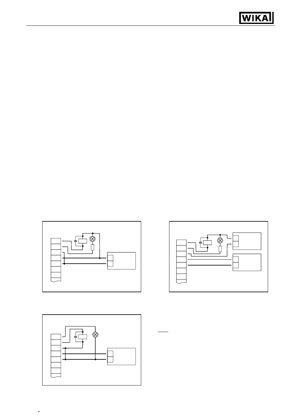 Operating instructions digital indicator di15, Connecting switching outputs | WIKA DI15 User Manual | Page 9 / 28
